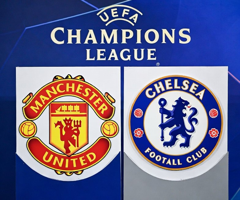 Manchester United et Chelsea en Champions League