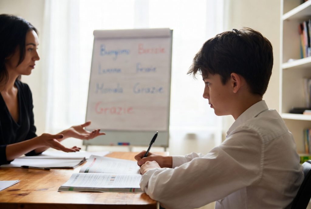 soutien scolaire italien