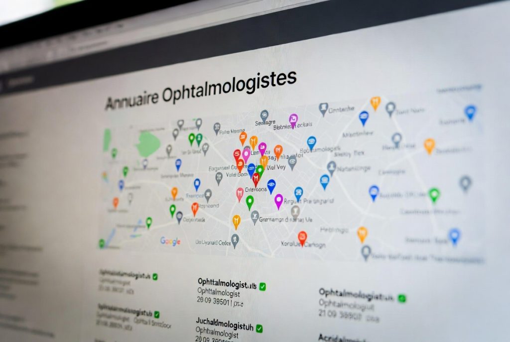 L'annuaire des ophtalmos